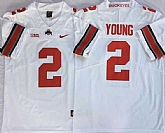Ohio State Buckeyes 2 Chase Young White College Football Jersey,baseball caps,new era cap wholesale,wholesale hats